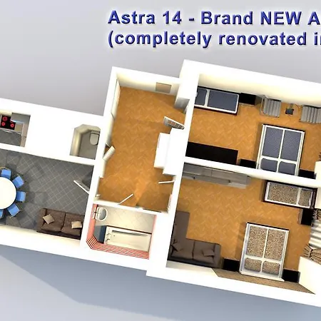 Apartment Astra 14 Prague